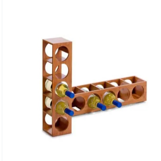 Eco -Frieddly Bamboo Wine Holder