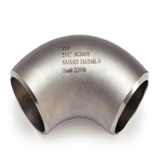 Stainless Steel Seamless 90 Degree Long Radius Elbow