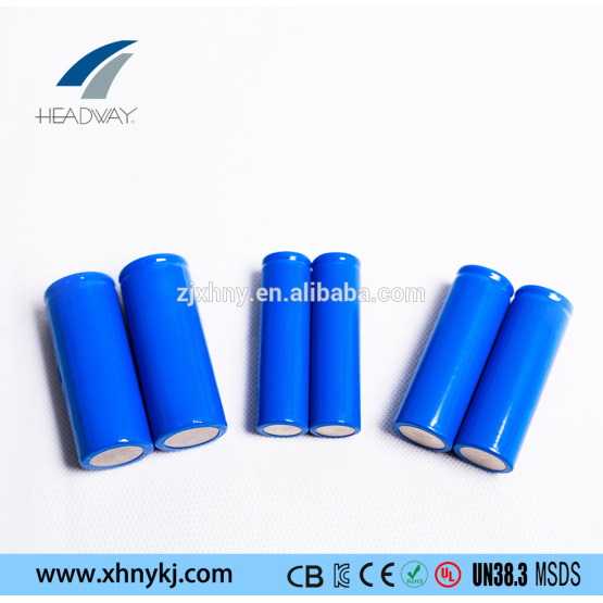 lithium ion battery ifr18650-1.4AH cell for miners' lamp