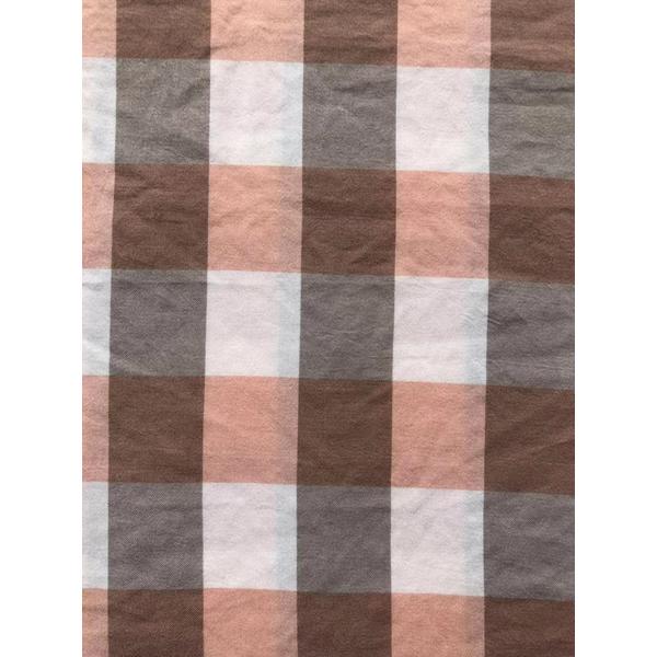 polyester yarn dyed check fabric for bedsheet