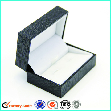 Luxury Black Cufflinks Paper Box Packaging