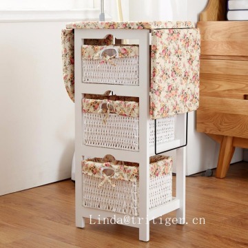 3 laundry baskets living room folding ironing board cabinet with storage drawers