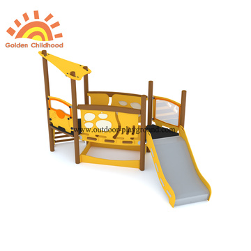 Small HPL Outdoor Playground Kids Structure For Sale