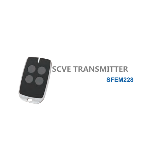 Transmitter Four Button for Motor SFEM228