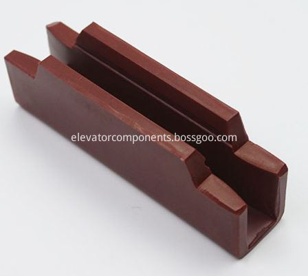 guide shoe insert Mitsubishi Elevator Cabin Guide Rail 10mm 16mm  