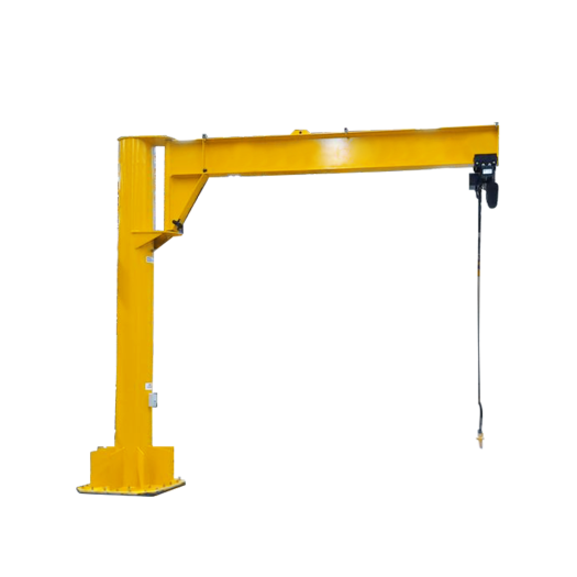 Floor mounted electric hoist jib crane for sale