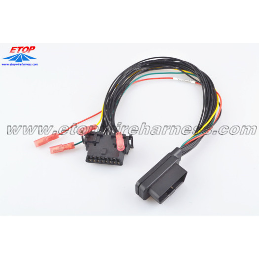 OBD2 Short Male Type To Crimping Female