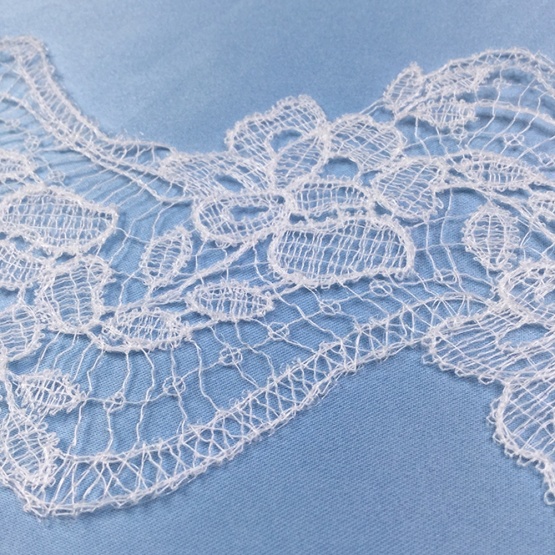 White Crochet Lace Trim for Dress