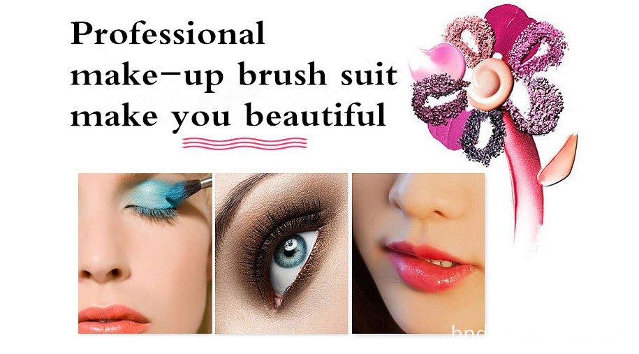 Green Brushes Makeup Professional