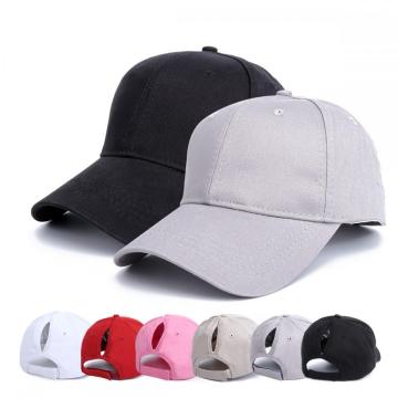 Kodior Plain Ponytail Baseball Caps