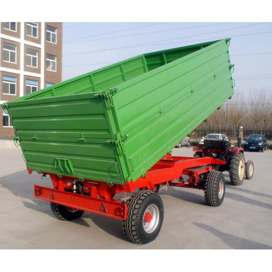 Galvanized Utility Flatbed Truck Trailer