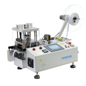 Automatic Printed Satin Label Cutting Machine with Sensor