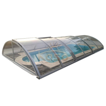Slide Shelter Swimming Pool Telescopic Cover