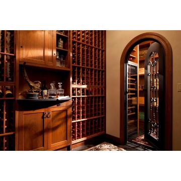 Beautiful Wine Cellar Iron Door