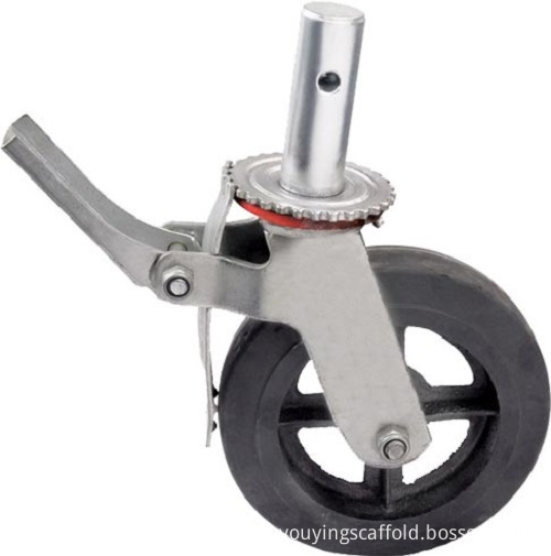 Scaffold Casters Wheel with Brake