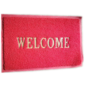 Welcome sign home door mat