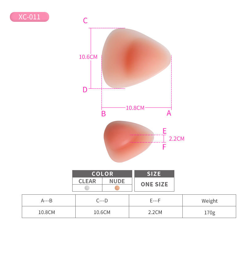 Silicone Breast Forms for Crossdresser