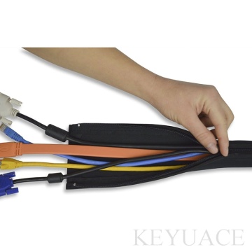 Neoprene Zipper Cable Management Sleeve