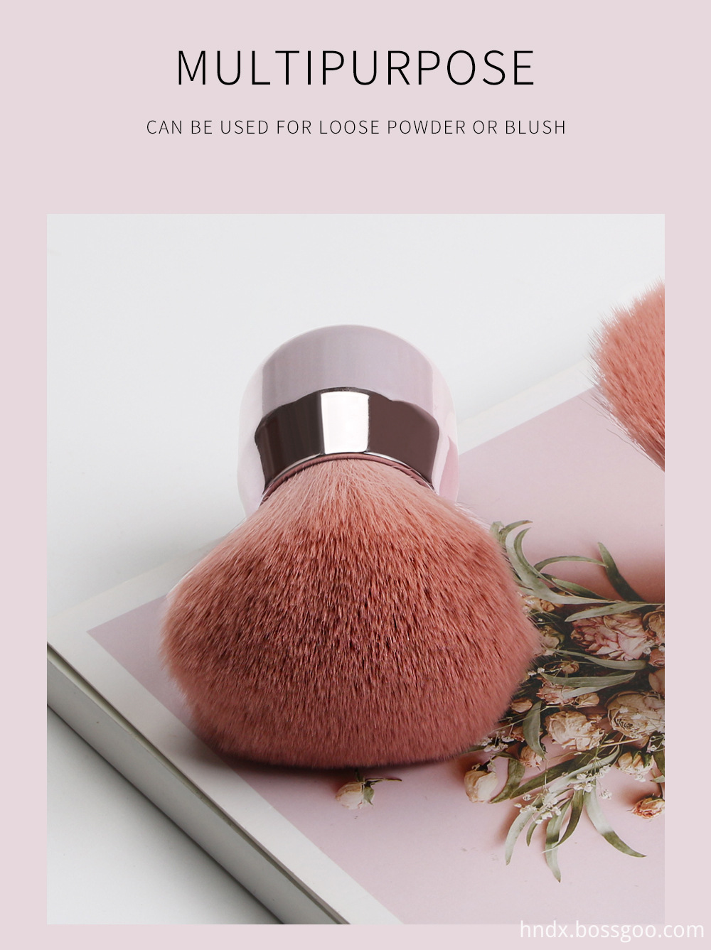 Round Loose Powder Brush 1-2