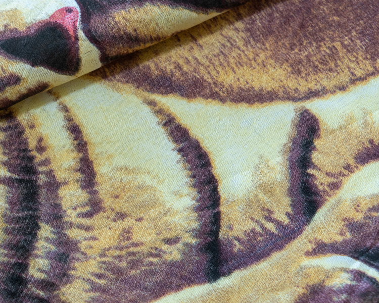 pigment printing fabric