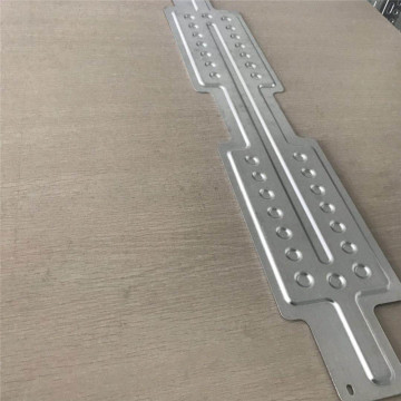 Aluminum thermal collector plate for solar panel