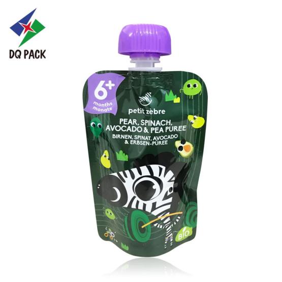 120ml Juice Pouch Stand up pouch with mushroom caps PET/AL/NY/PE