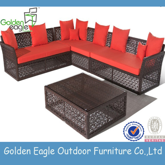 Directly Factory Pro-environment Rattan Sofa Set Furniture