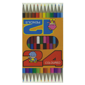 12 Double Side Color Pencils