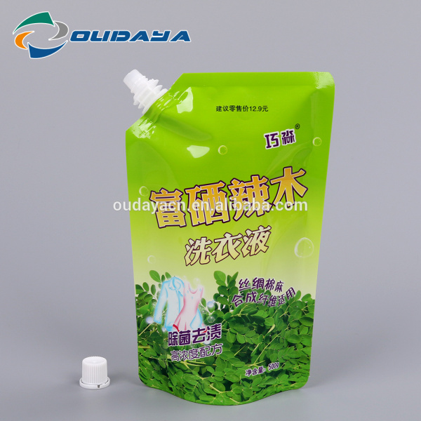 Customized Design Stand up Packaging Pouch with Spout