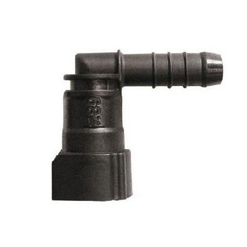 Fuel Quick Connector 7.89(5/16)-ID7.3-90° SAE 1-Button