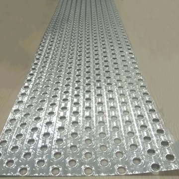 Fin Strips With Hole For Heat Exchange Materials