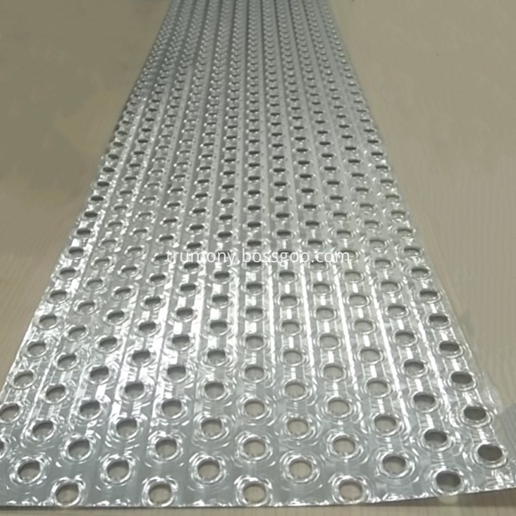 Aluminum Fin Strip With Hole