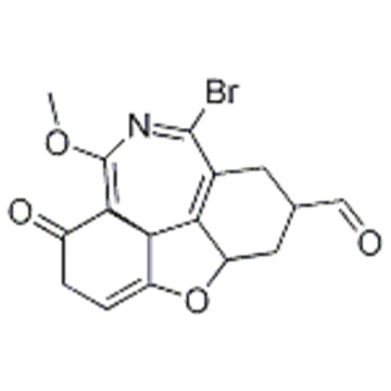 4a,5,9,10,11,12-hexahydro-1-bromo-3-methoxy-11-formyl-6H-benzofuro[3a,3,2-ef ][2]benzazepin-6-one CAS 122584-14-9