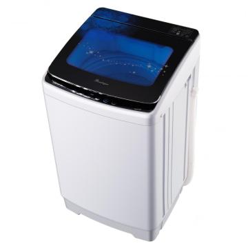 Black Transparent Glass 9KG Automatic Washing Machine