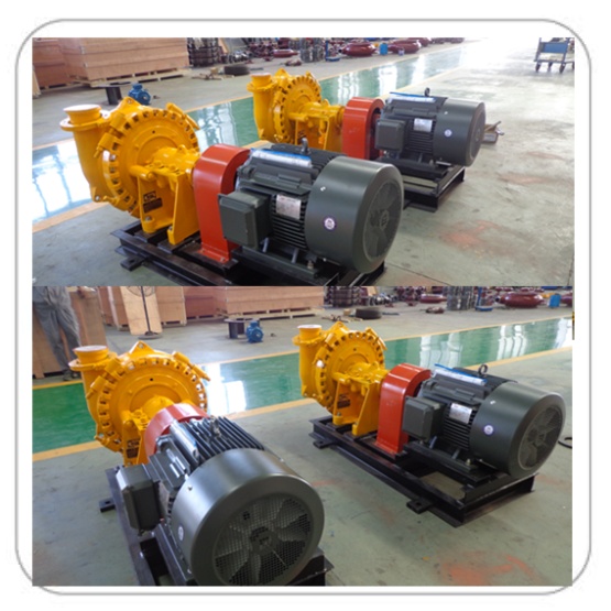 Grease Lubrication Metal Gravel Slurry Pump