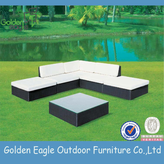 Luxury Outdoor sectional rattan garden sofa