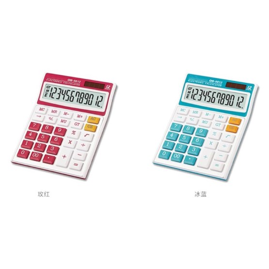 12 Digit Dual Power Desktop Calculator