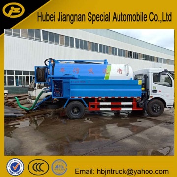 Dongfeng Vacuum and High Pressure Sewer Jetting Truck