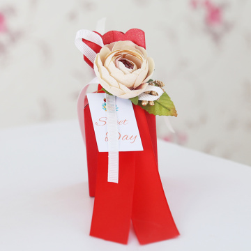 Wedding candy paper box