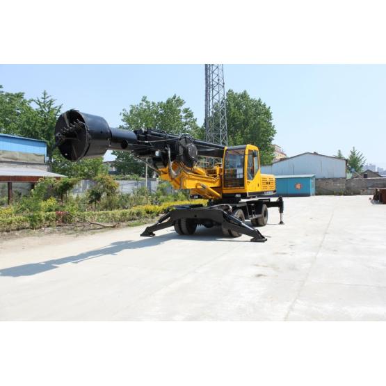 Small Wheeled Portable Well Drilling Machine Dl-360