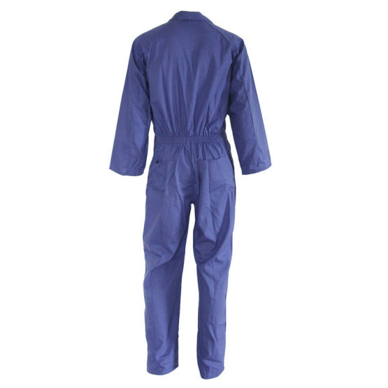 Euro Work Blue Coverall with Metal Buckle