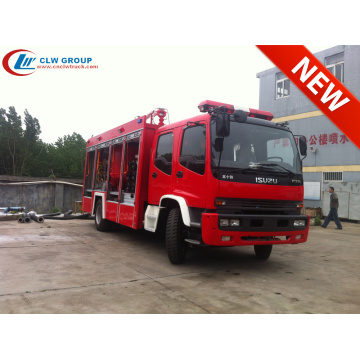 Export to Mozambique ISUZU Powder fire truck