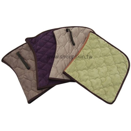 Horse riding equestrian equipment sheepskin saddle pad