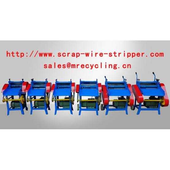 bluerock wire stripping machine