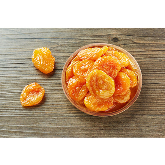 Tasteful sour preserved apricot