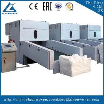 Automatic weighing ALKS-1500 fiber opener machine mahcine witdth 1.5m For geotextile