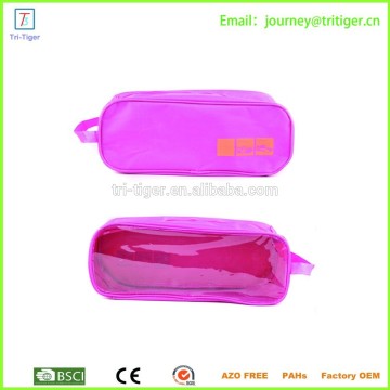 Shoes bag travel package organize bags clear plastic window folding travel bags
