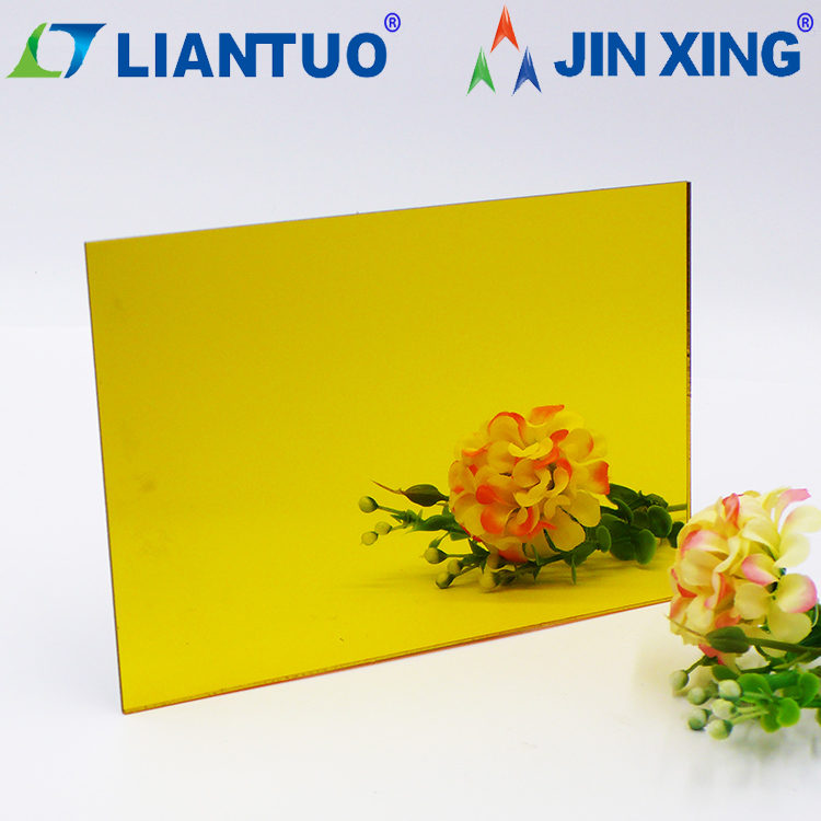 Golden Mirror PMMA Acrylic Sheet