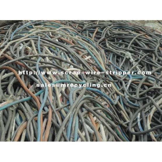 stripping copper wire for money