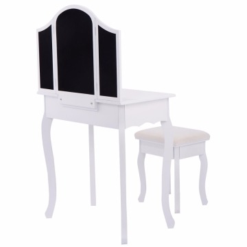 wooden dressing table simple modern dressing table with mirror bedroom home furniture MDF dresser